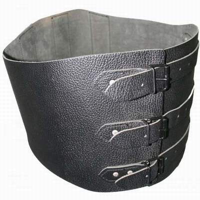 ceinture lombaire blanche